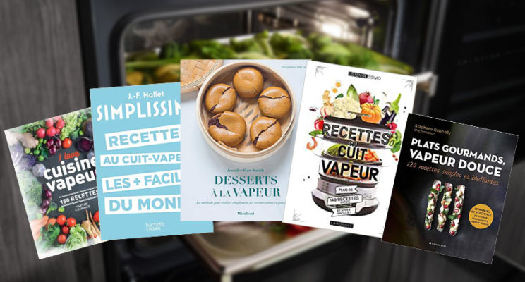 Livres de recettes cuisson au four vapeur