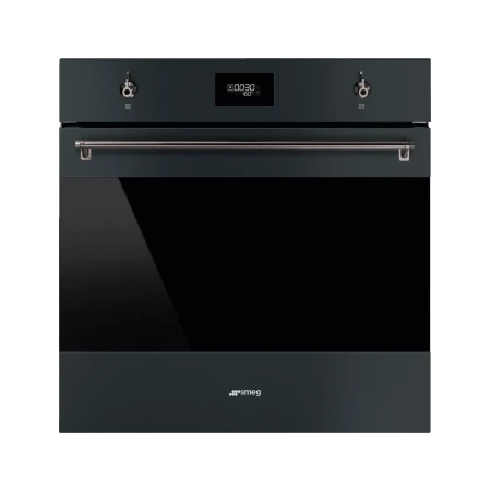 Four encastrable noir mat Smeg SFP6301TVN
