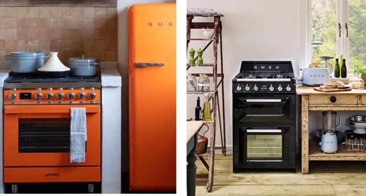 Sélection de cuisinières retro et vintage