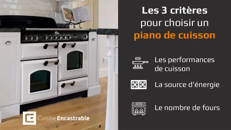 3 critères pour bien choisir un piano de cuisson