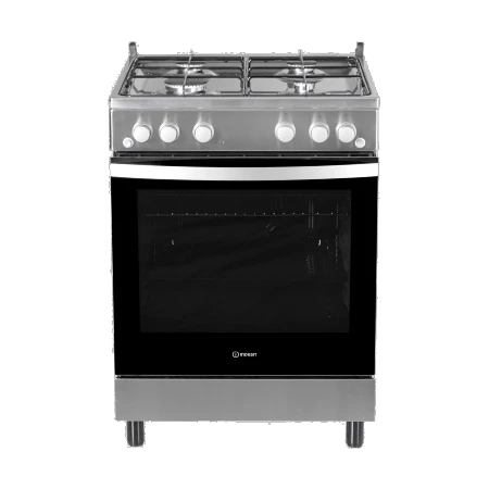 Cuisinière gaz Indesit IS67G2PCX/FR Inox