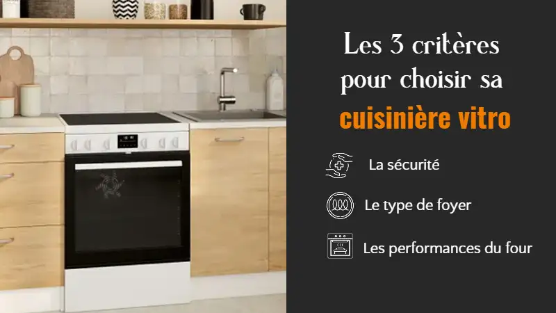Critères de choix d'une cuisinière vitrocéramique