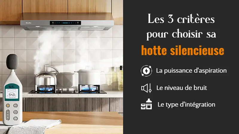 Comment choisir une hotte silencieuse