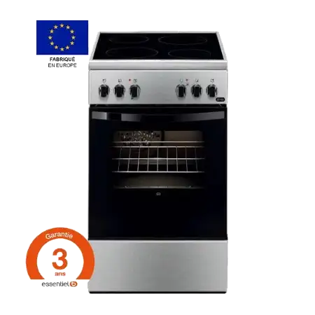 Cuisinière vitrocéramique Essentielb ECV506s