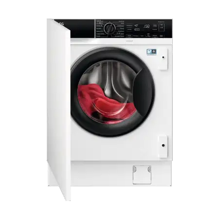 Lave linge séchant hublot encastrable Aeg LWG88416BI