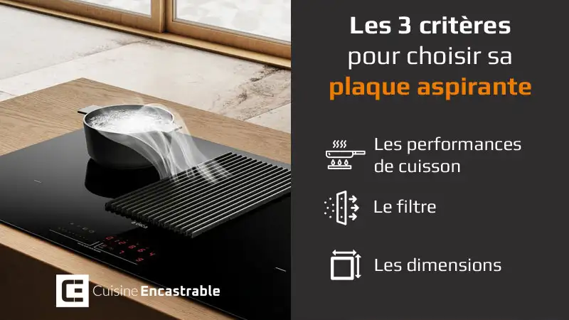 Les 3 critères pour choisir une table induction