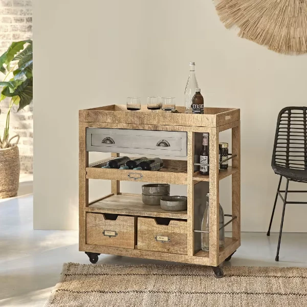 Desserte cuisine en bois Maison du monde