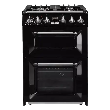 Cuisinière gaz haut de gamme Victoria SMEG TR62BL
