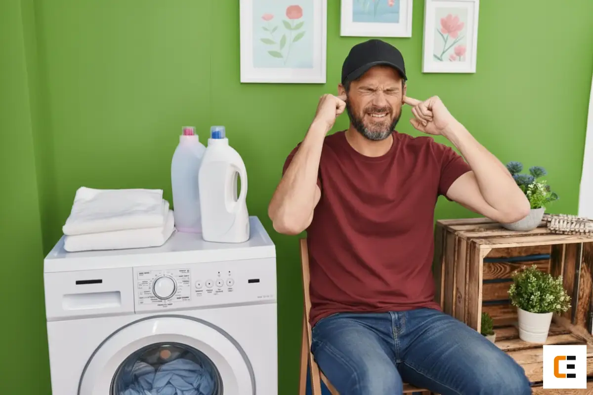 Bruit d'un lave-linge pendant l'essorage