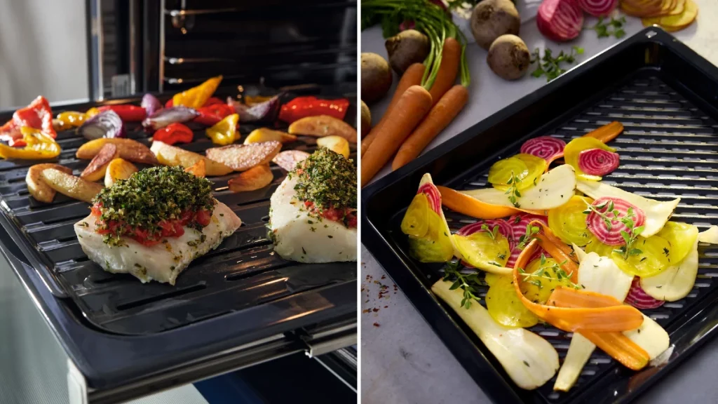 Nouveau plateau airfry Miele et Bosch